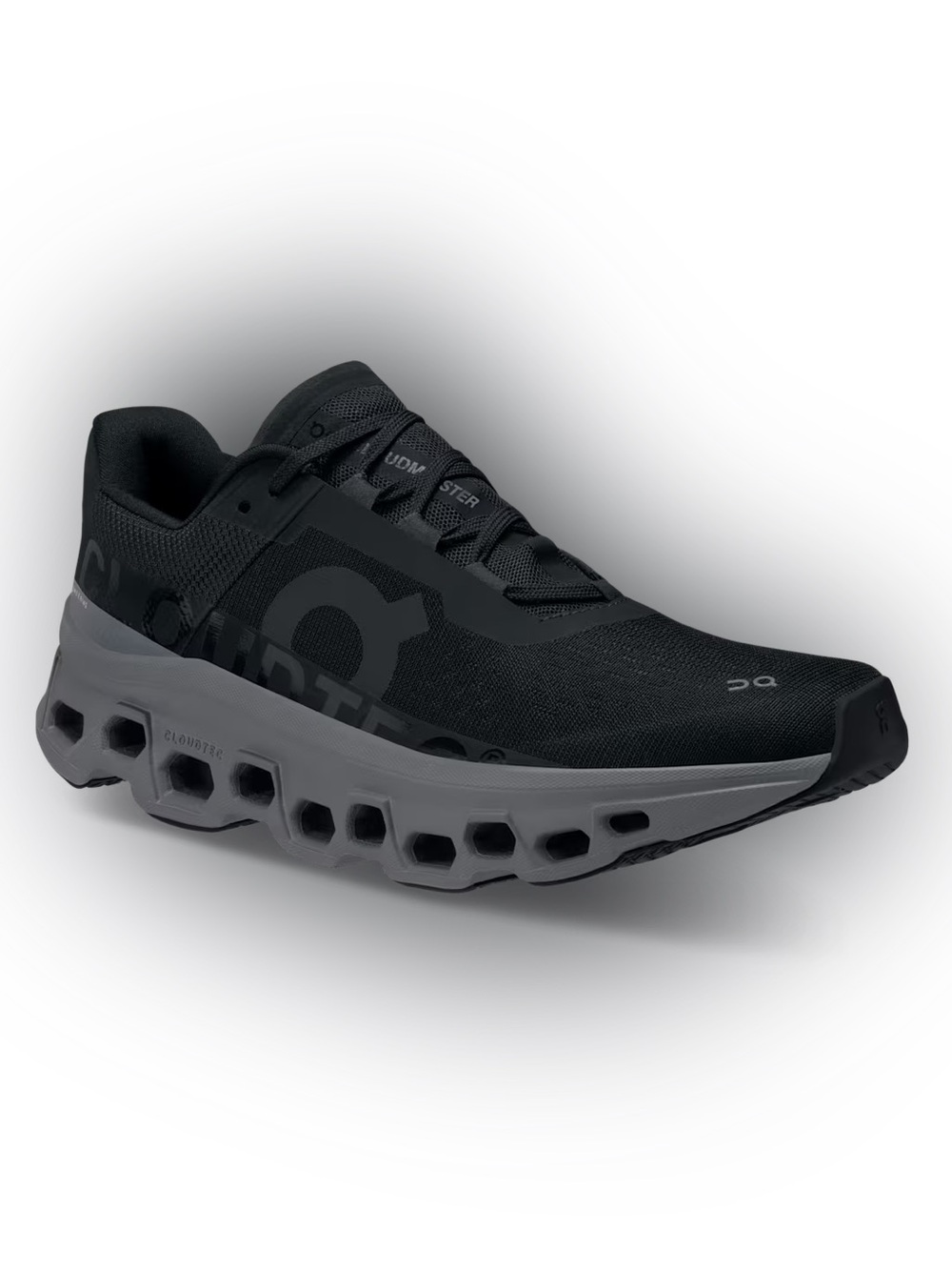 NEW On Women's Cloudmonster Running Black/Magnet 61.99024 Size 10